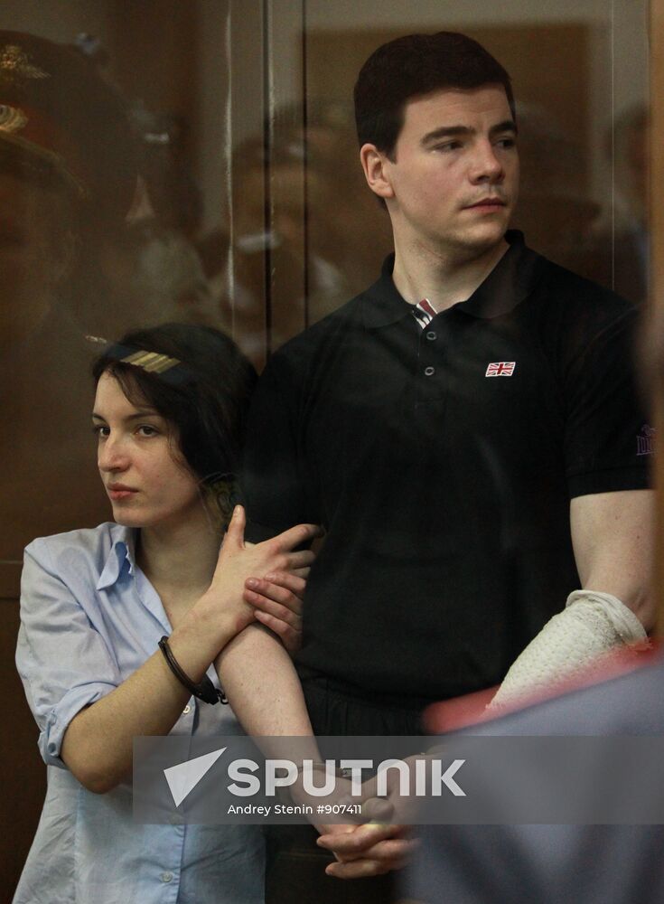 Nikita Tikhonov and Yevgenia Khasis sentences announced