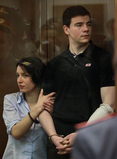 Nikita Tikhonov and Yevgenia Khasis sentences announced