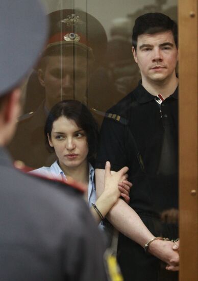 Nikita Tikhonov and Yevgenia Khasis sentences announced