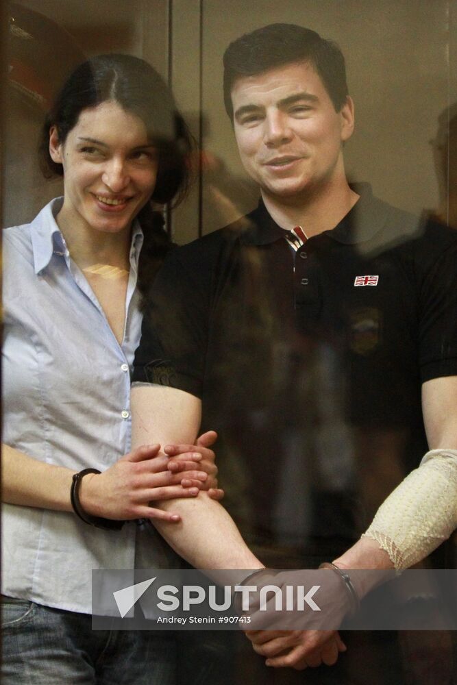 Nikita Tikhonov and Yevgenia Khasis sentences announced