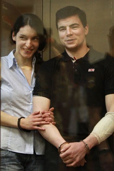 Nikita Tikhonov and Yevgenia Khasis sentences announced