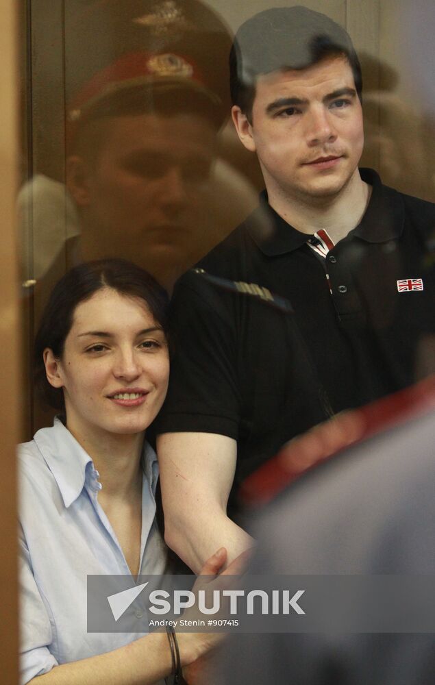 Nikita Tikhonov and Yevgenia Khasis sentences announced