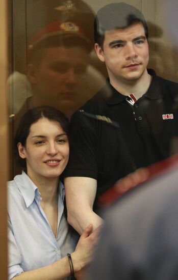 Nikita Tikhonov and Yevgenia Khasis sentences announced
