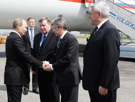 Vladimir Putin visits Southern Federal District