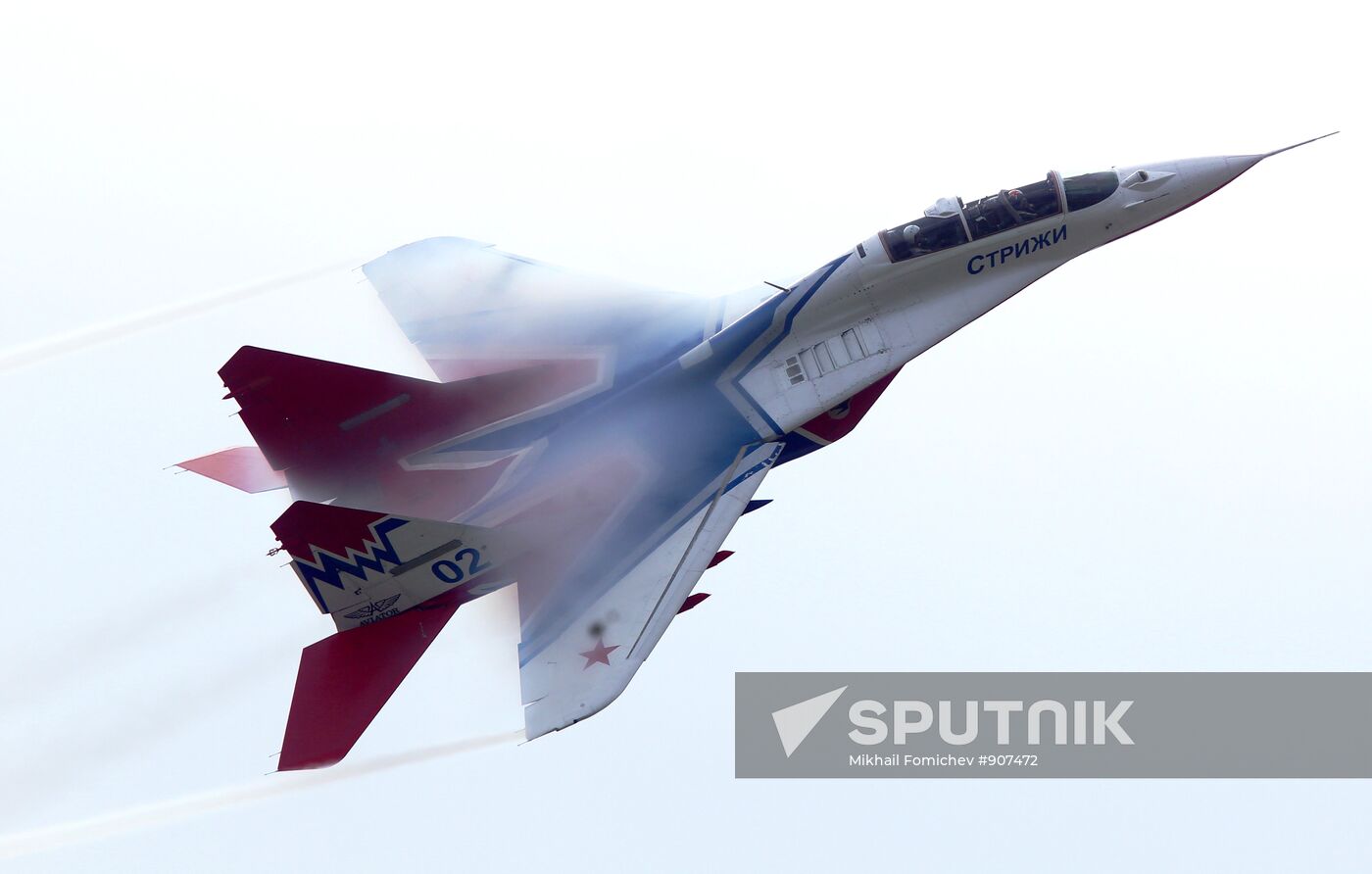 Strizhi aerobatic display team celebrate their anniversary