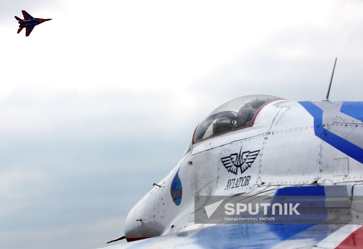 Strizhi aerobatic display team celebrate their anniversary