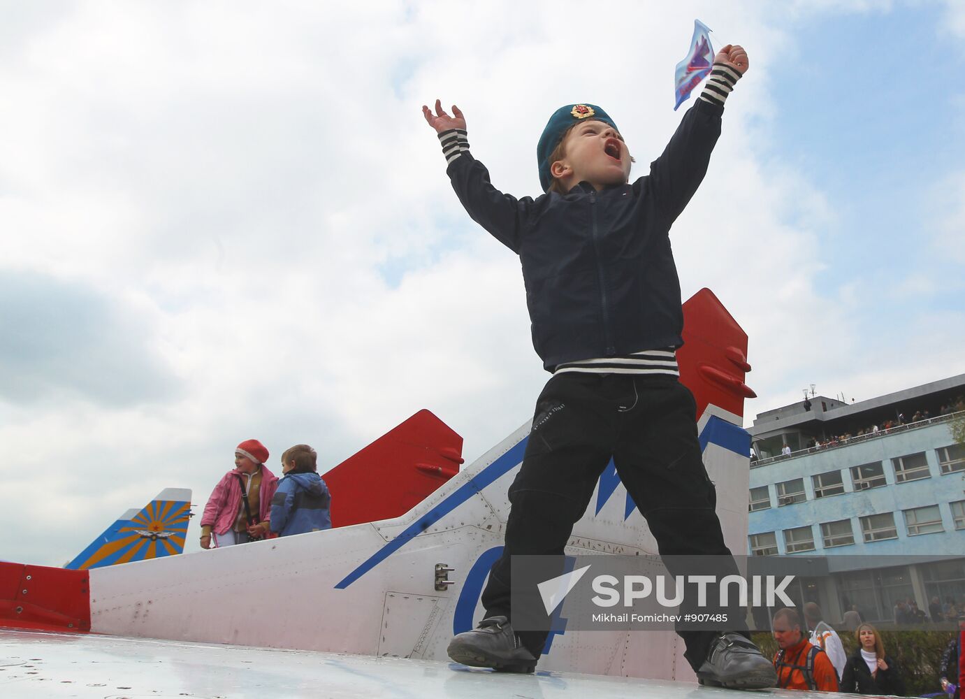 Strizhi aerobatic display team celebrate their anniversary