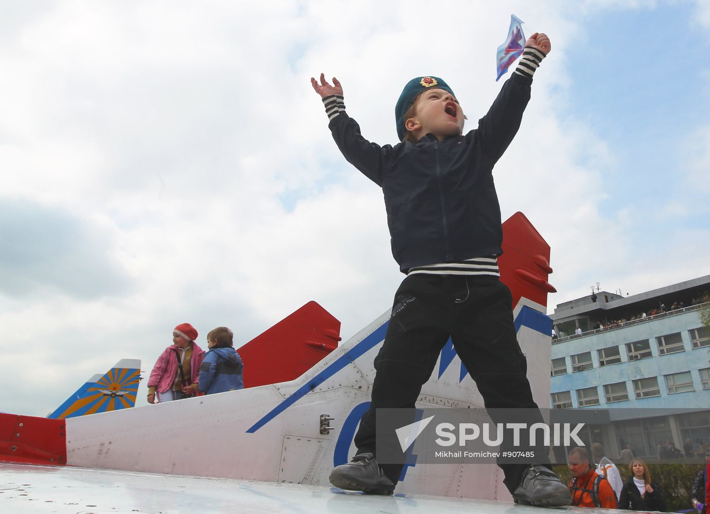 Strizhi aerobatic display team celebrate their anniversary