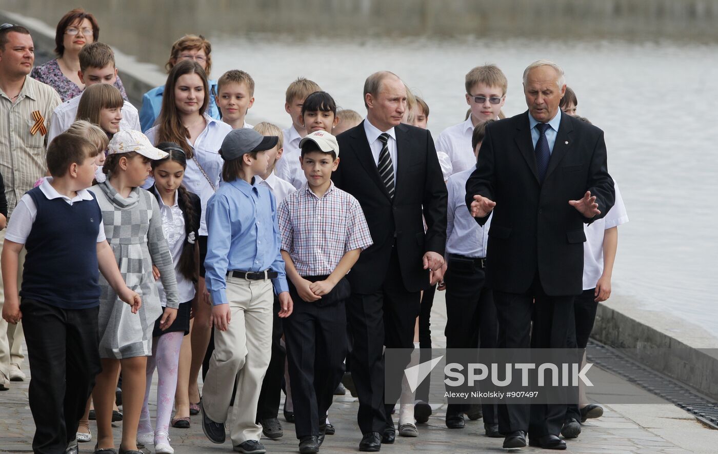 Vladimir Putin visits Southern Federal District