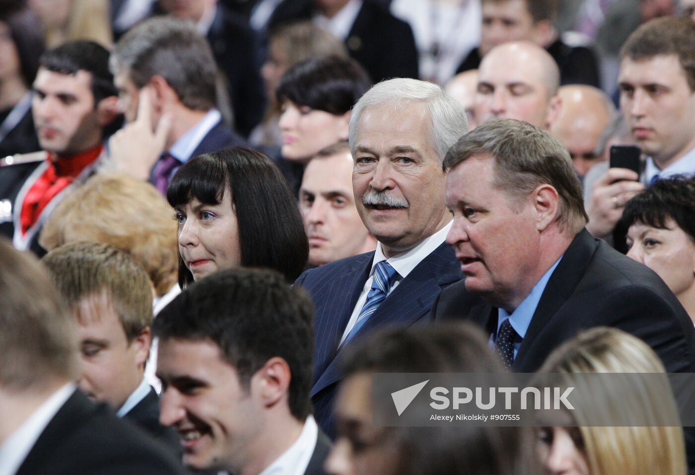 Vladimir Ustinov and Boris Gryzlov