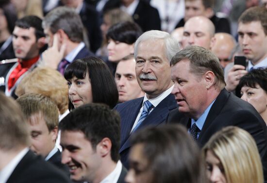 Vladimir Ustinov and Boris Gryzlov