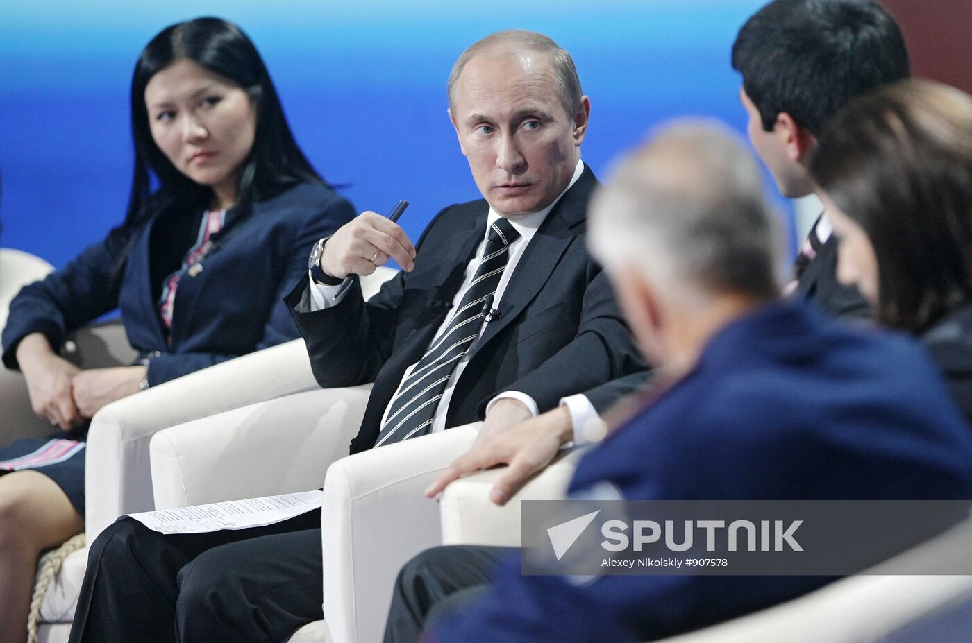 Vladimir Putin tours Southern Federal District