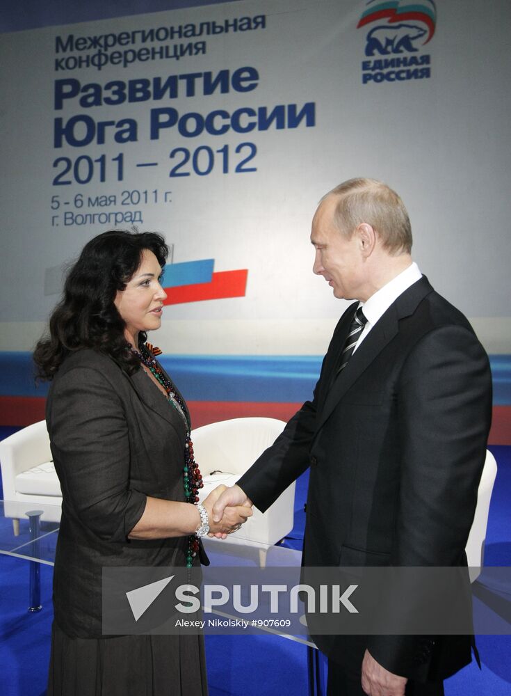 Putin visits Southern Federal District