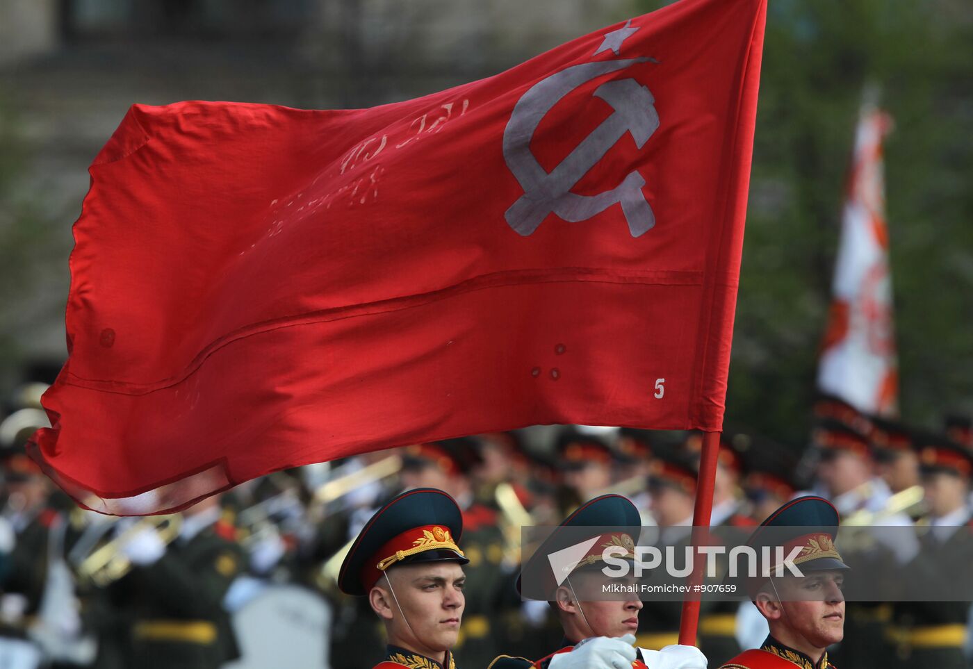 Victory Parade's general rehearsal on Red Square
