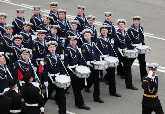 Victory Parade held in Russian regions. Vladivostok