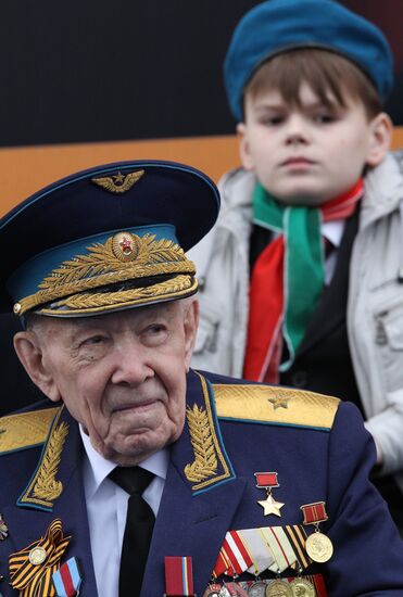 Military parade on 66th anniversary of Victory in WWII