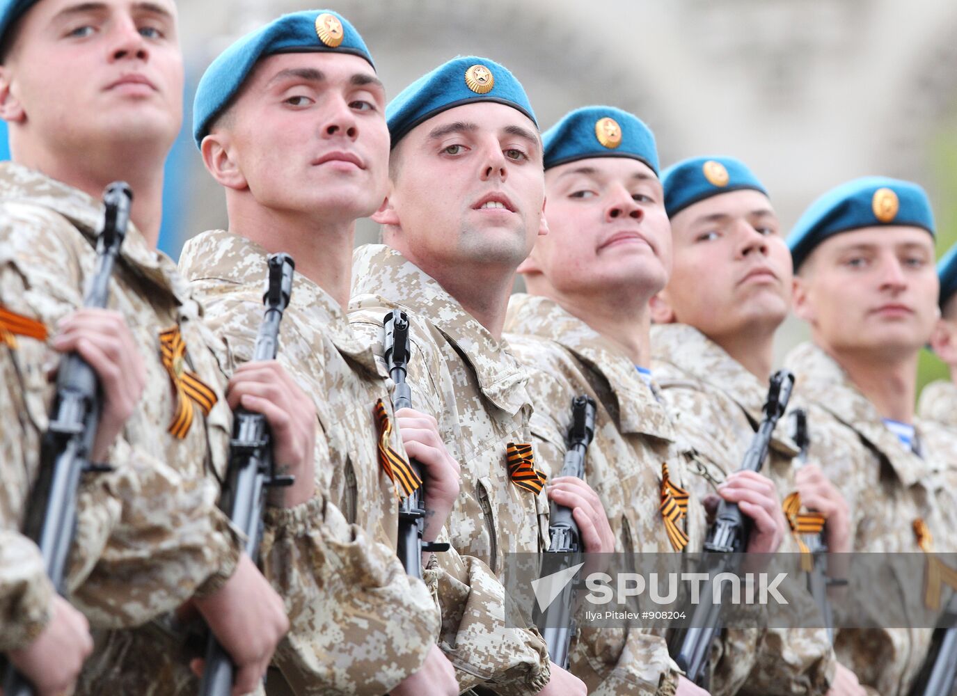 Military parade on 66th anniversary of Victory in WWII