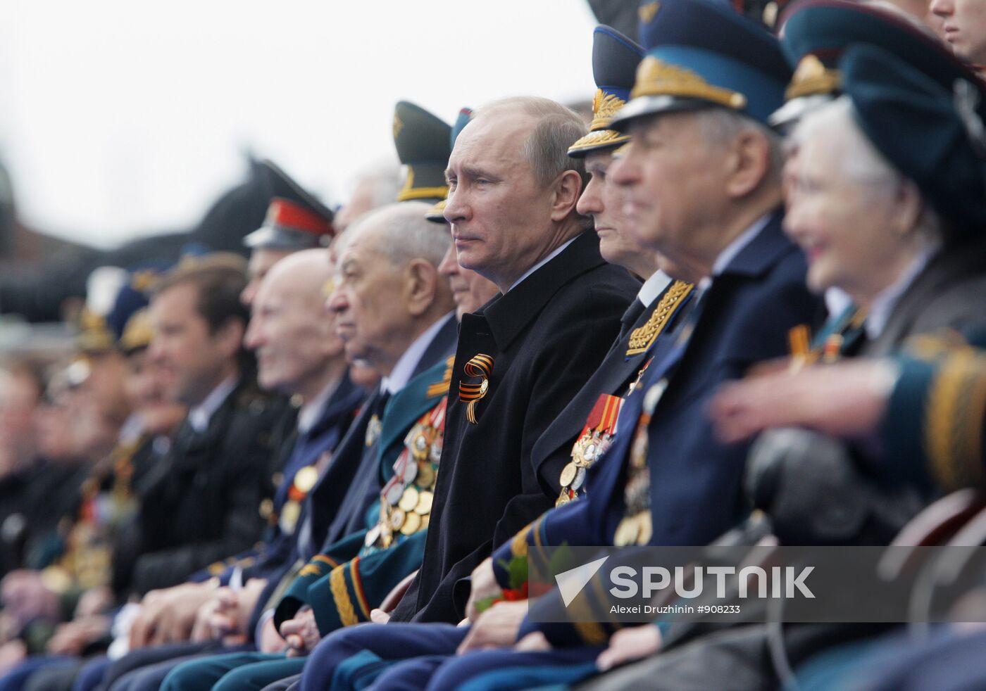 Vladimir Putin attends Victory Parade, Red Square