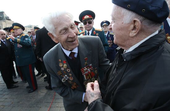 Military parade on 66th anniversary of Victory in WWII