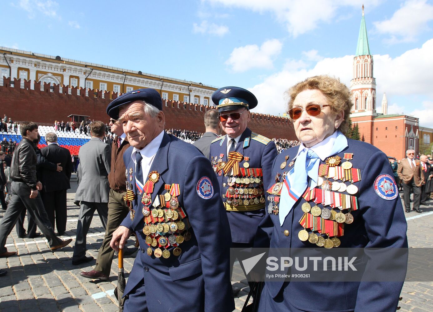 Military parade on 66th anniversary of Victory in WWII