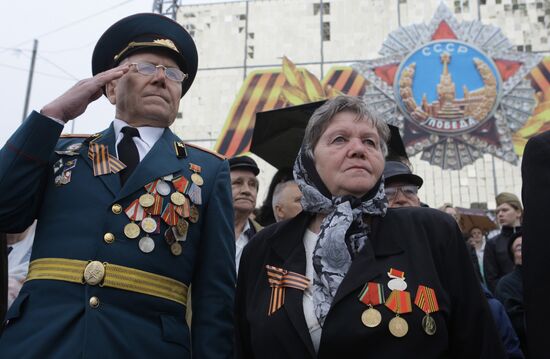 Victory Day parade in Volgograd