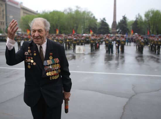 Victory Day parade in Volgograd