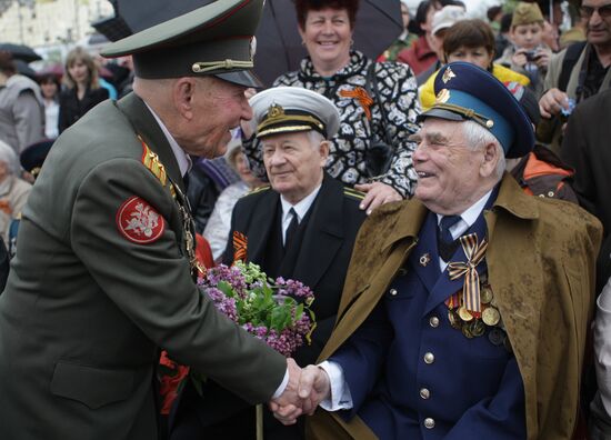 Victory Day parade in Volgograd