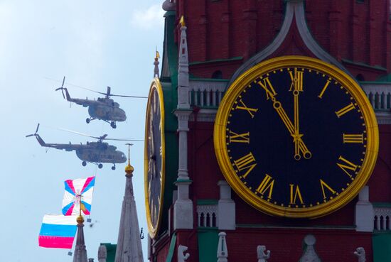 Military parade on 66th anniversary of Victory in WWII