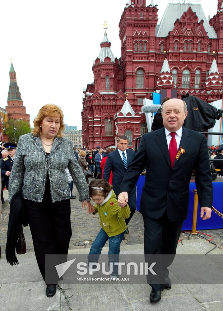 Military parade on 66th anniversary of Victory in WWII