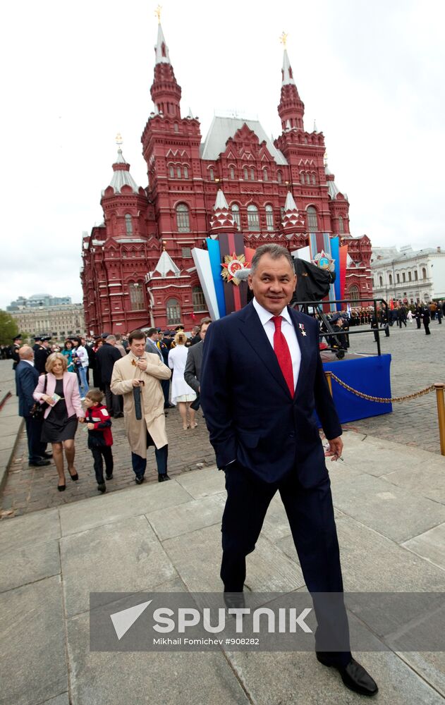 Military parade on 66th anniversary of Victory in WWII