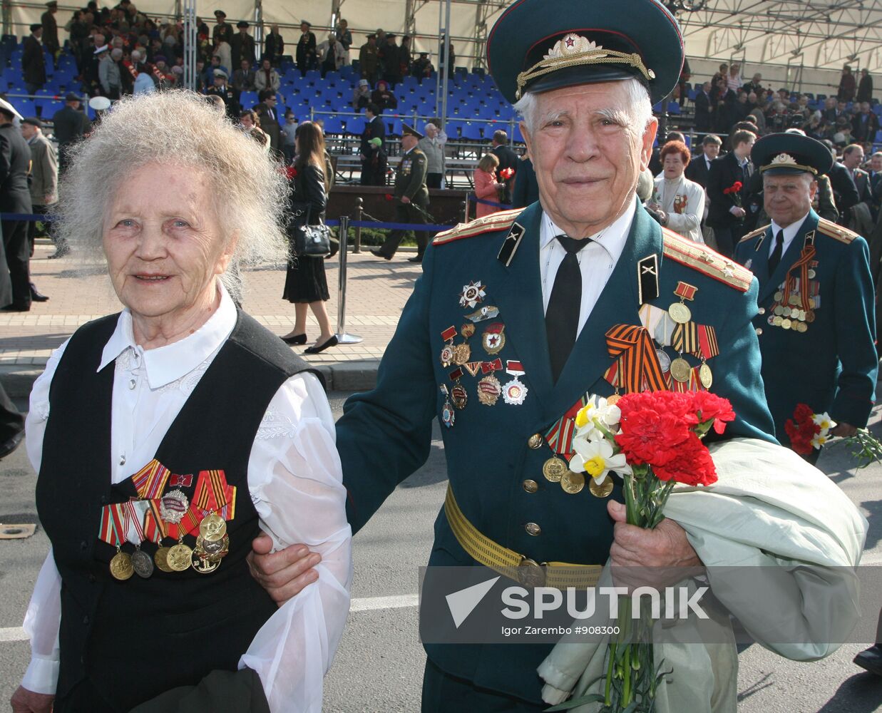 Victory Day parade in Kaliningrad