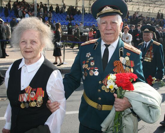 Victory Day parade in Kaliningrad