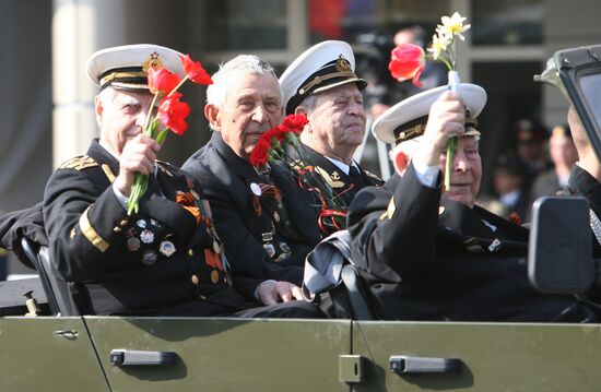 Victory Day parade in Kaliningrad
