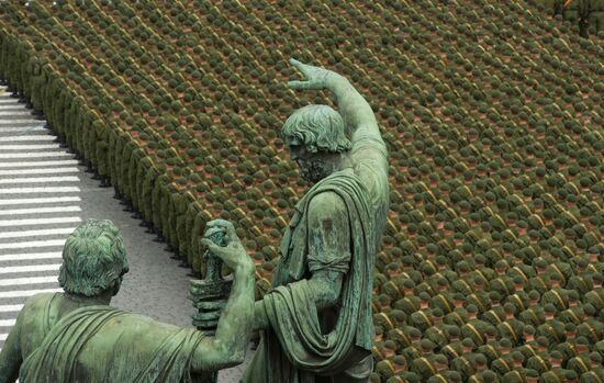 Military parade marking the 66th anniversary of Victory in WWII