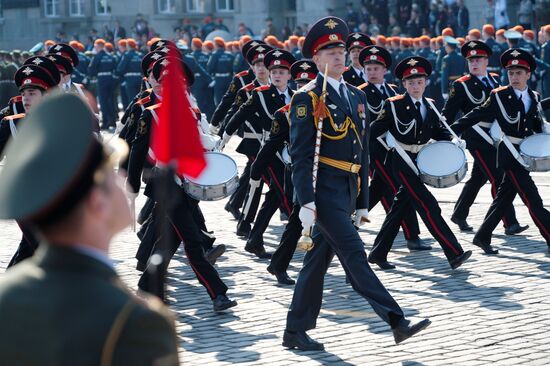 Victory Day parade in Russian regions