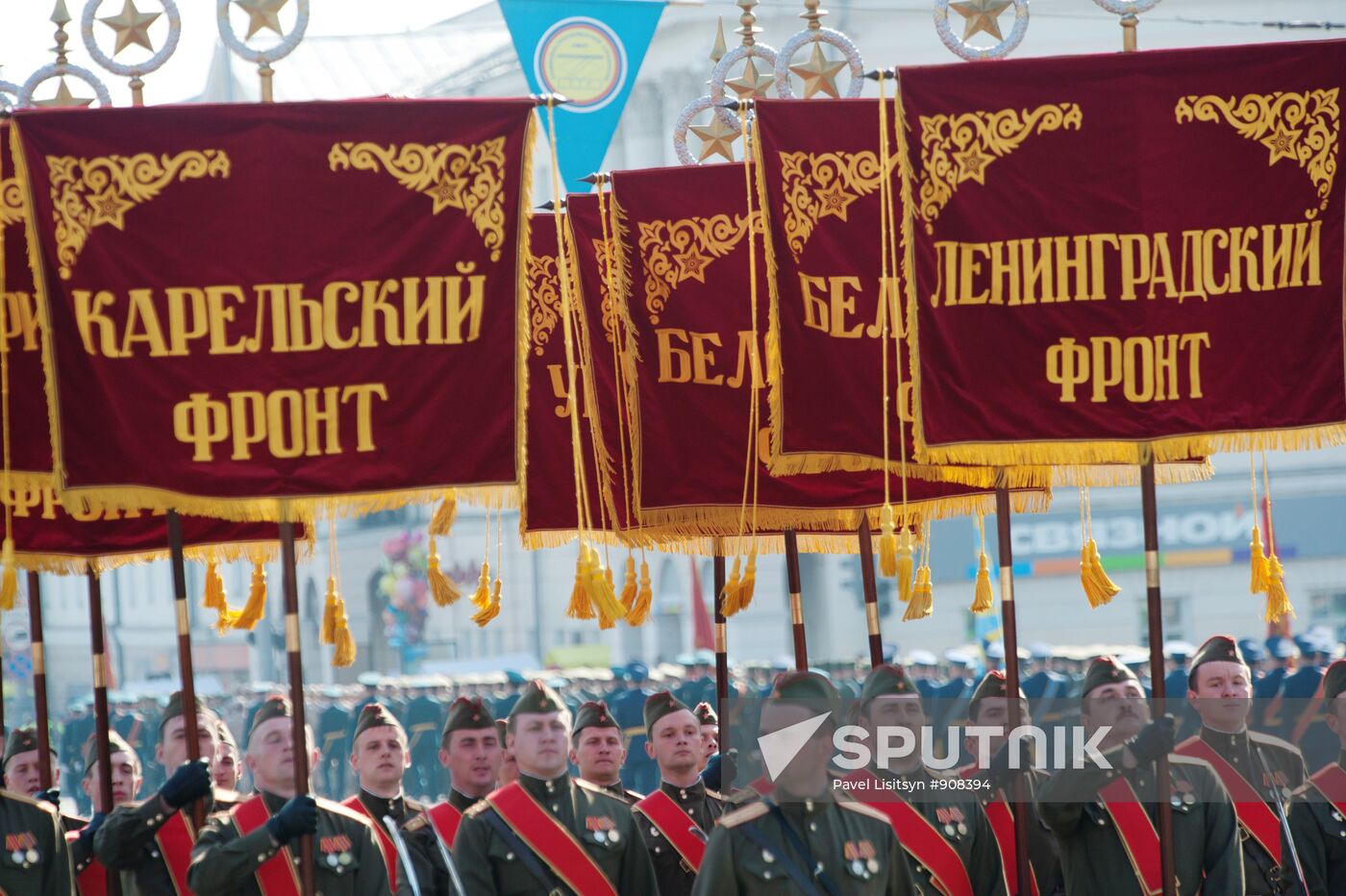 Victory Day parade in Russian regions