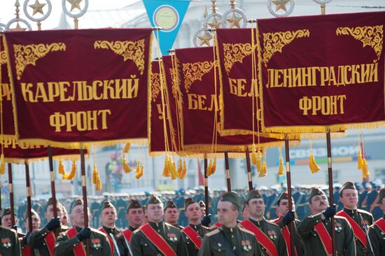 Victory Day parade in Russian regions