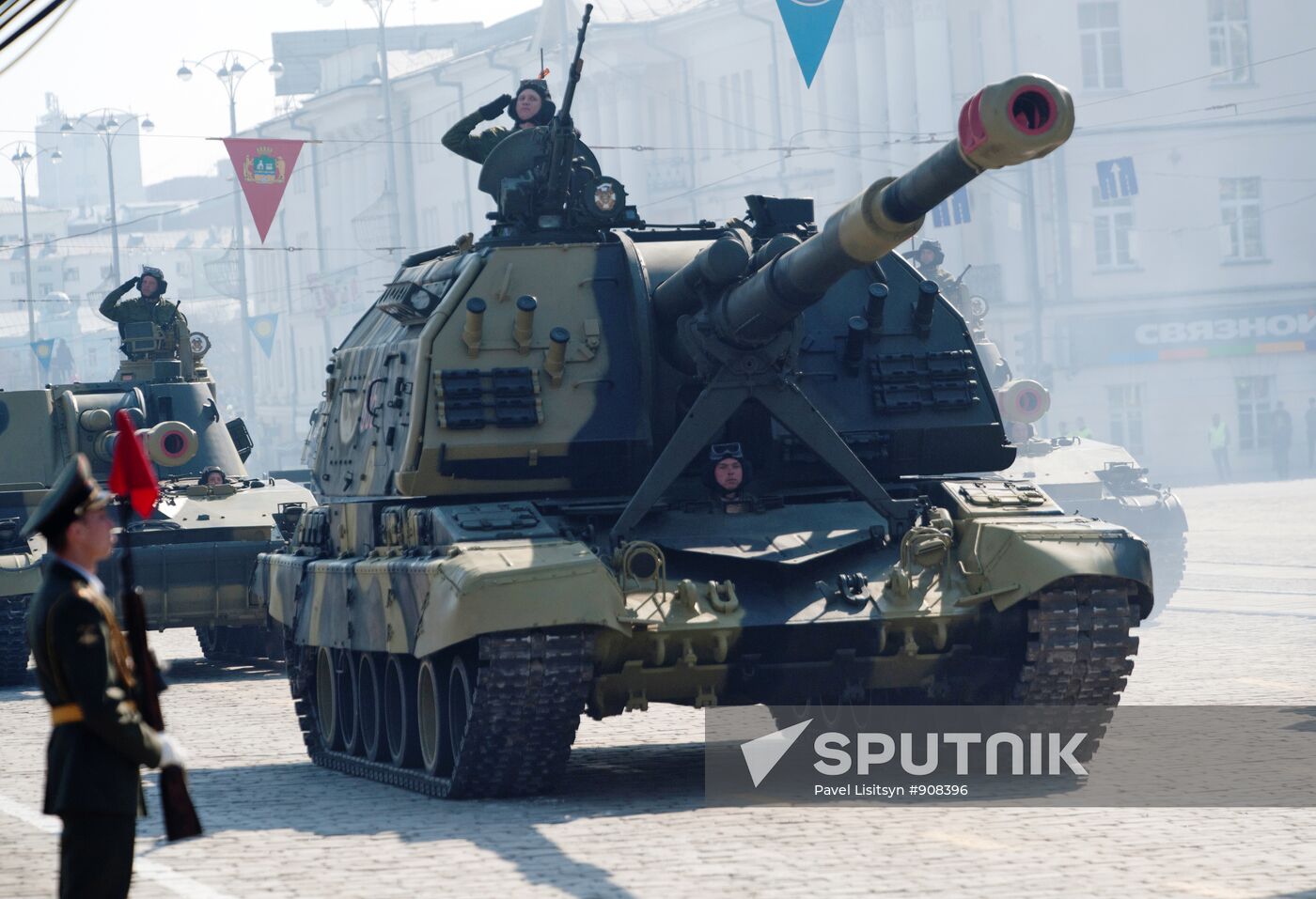 Victory Day parade in Russian regions