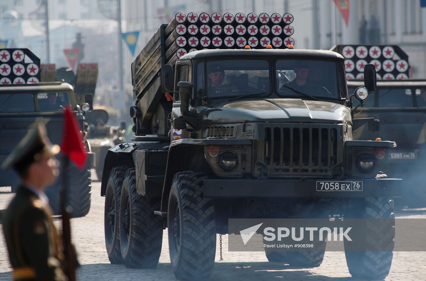 Victory Day parades in Russian regions