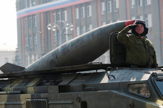 Victory Day parade in Russian regions