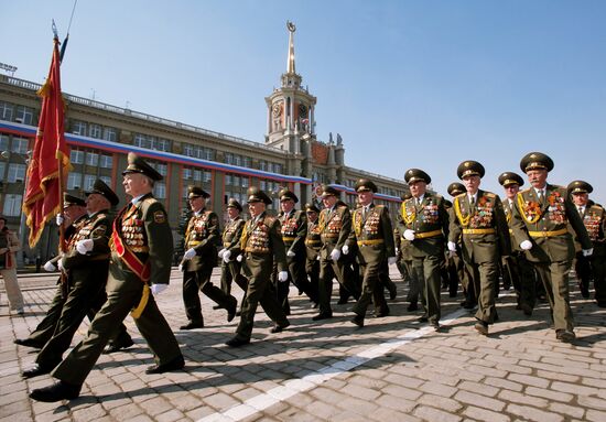 Victory Day parades in Russian regions