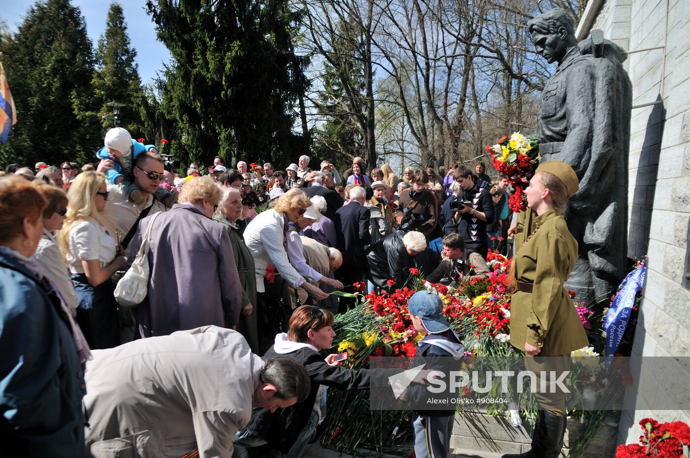 Victory Day holiday in Tallinn