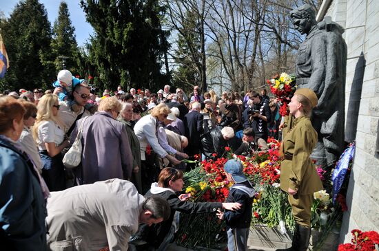 Victory Day holiday in Tallinn