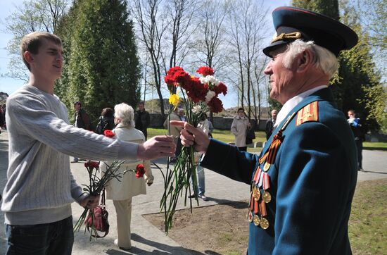 Victory Day holiday in Tallinn