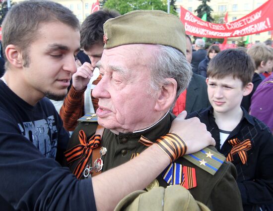 May 9th Victory Day holiday in Minsk