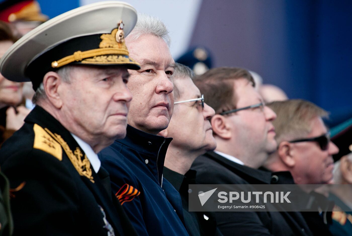 Military parade dedicated to 66th V-Day