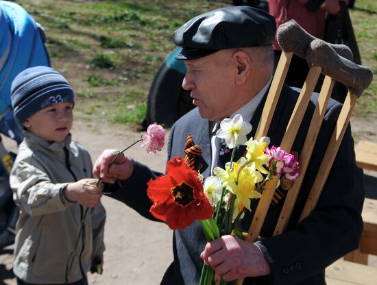 May 9 holiday in Russian Regions