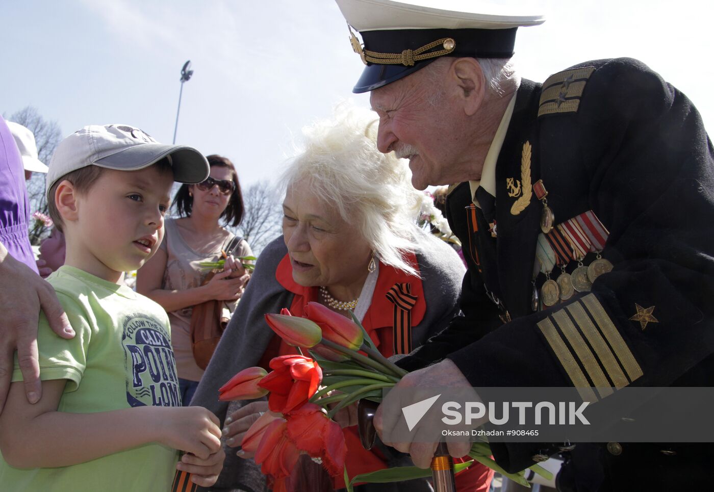 May 9th holiday in Riga