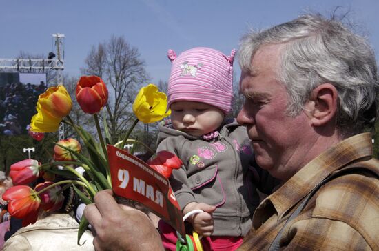 May 9th holiday in Riga