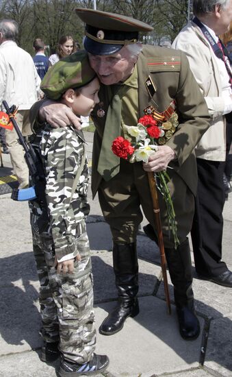 May 9th holiday in Riga